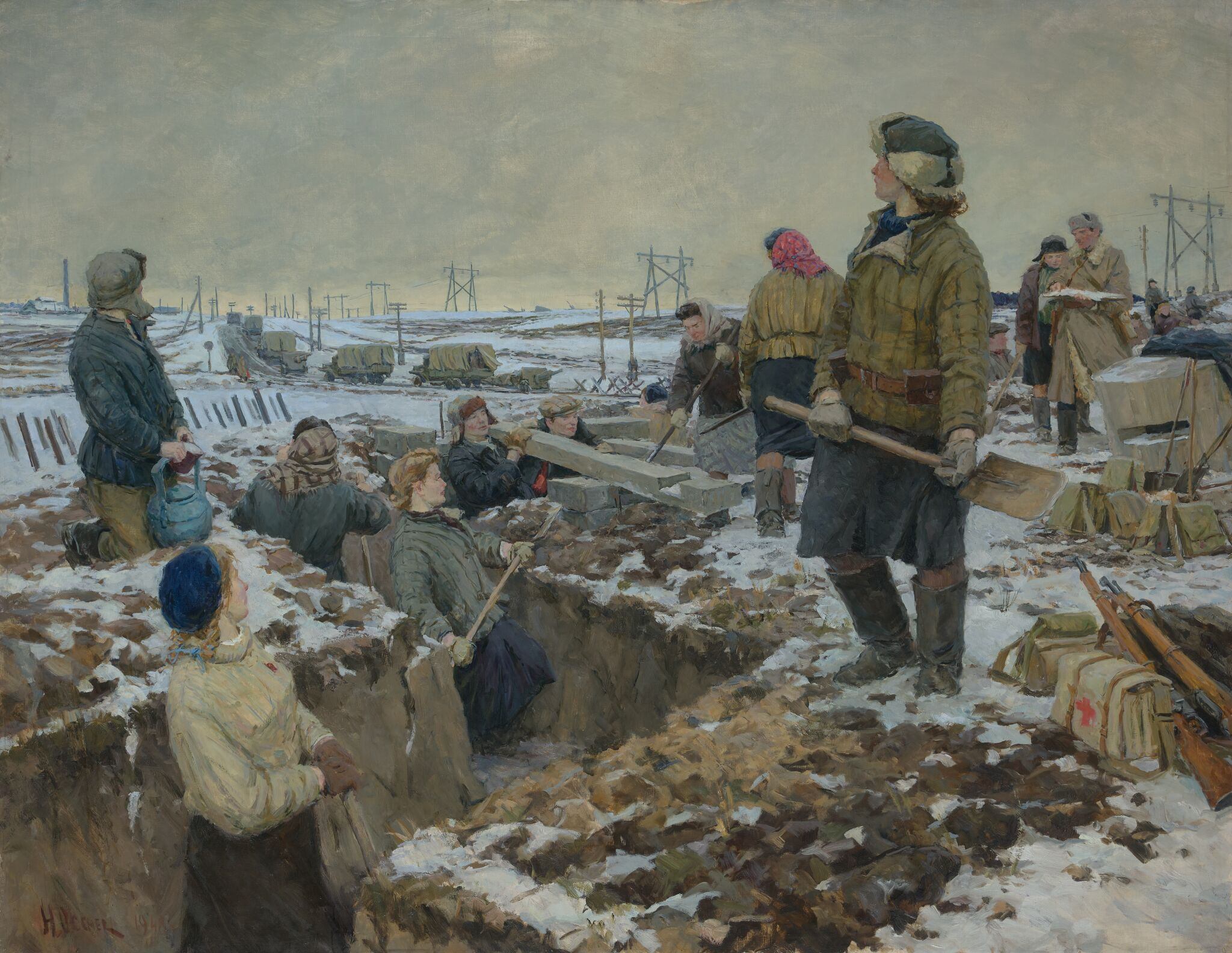 У войны и женское лицо