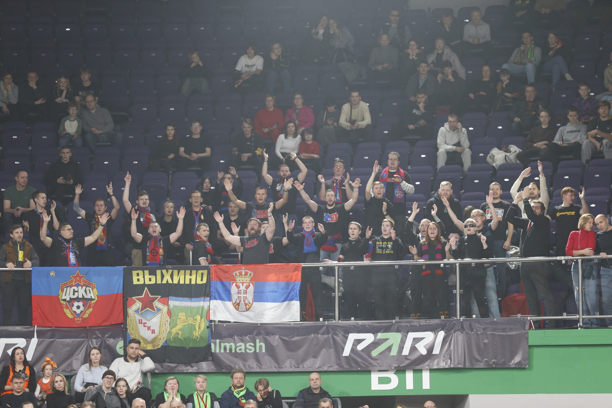 Выезд на матч "Уралмаш" ЦСКА