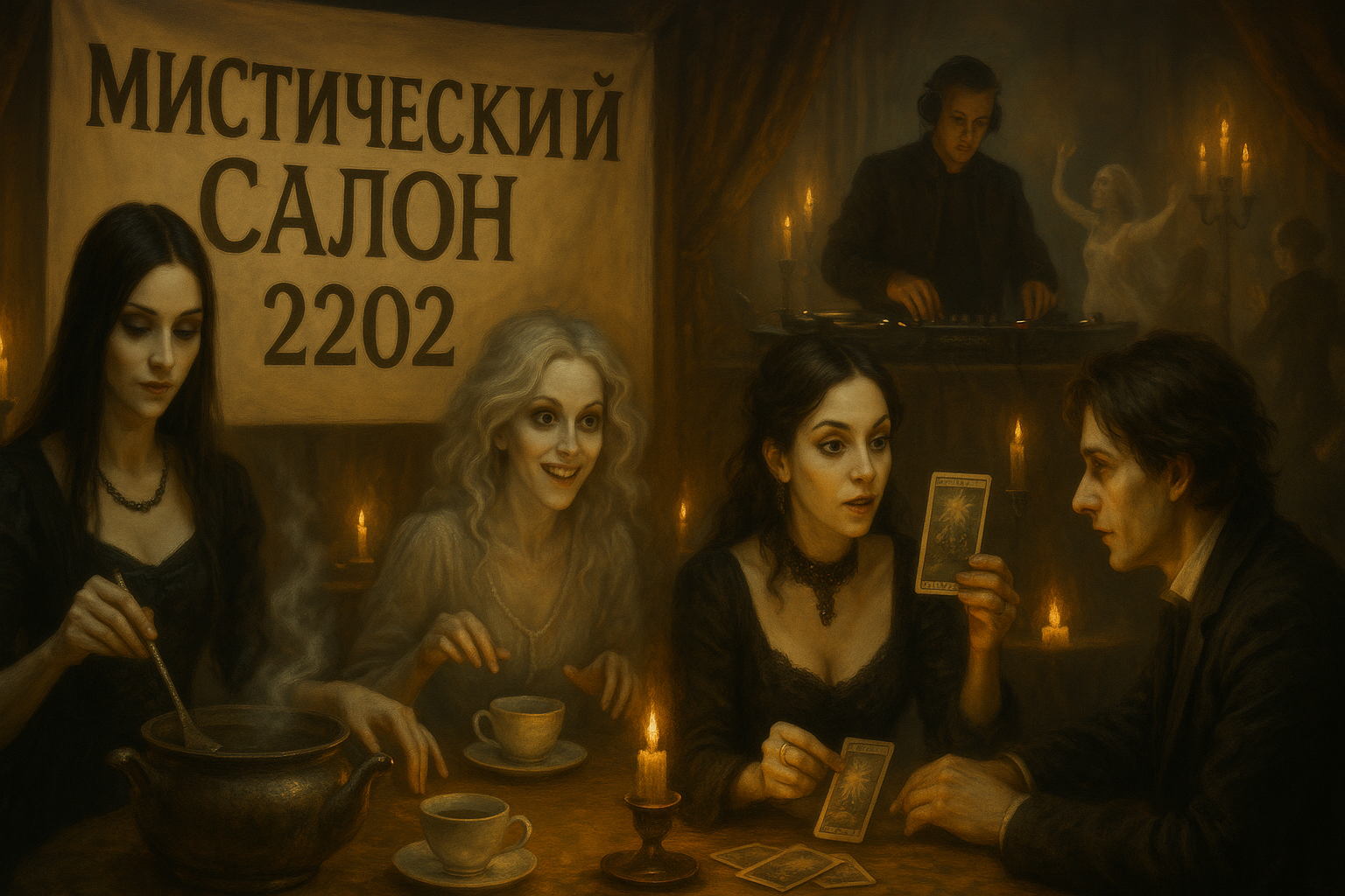 Чайная вечеринка "Мистический салон 2202"