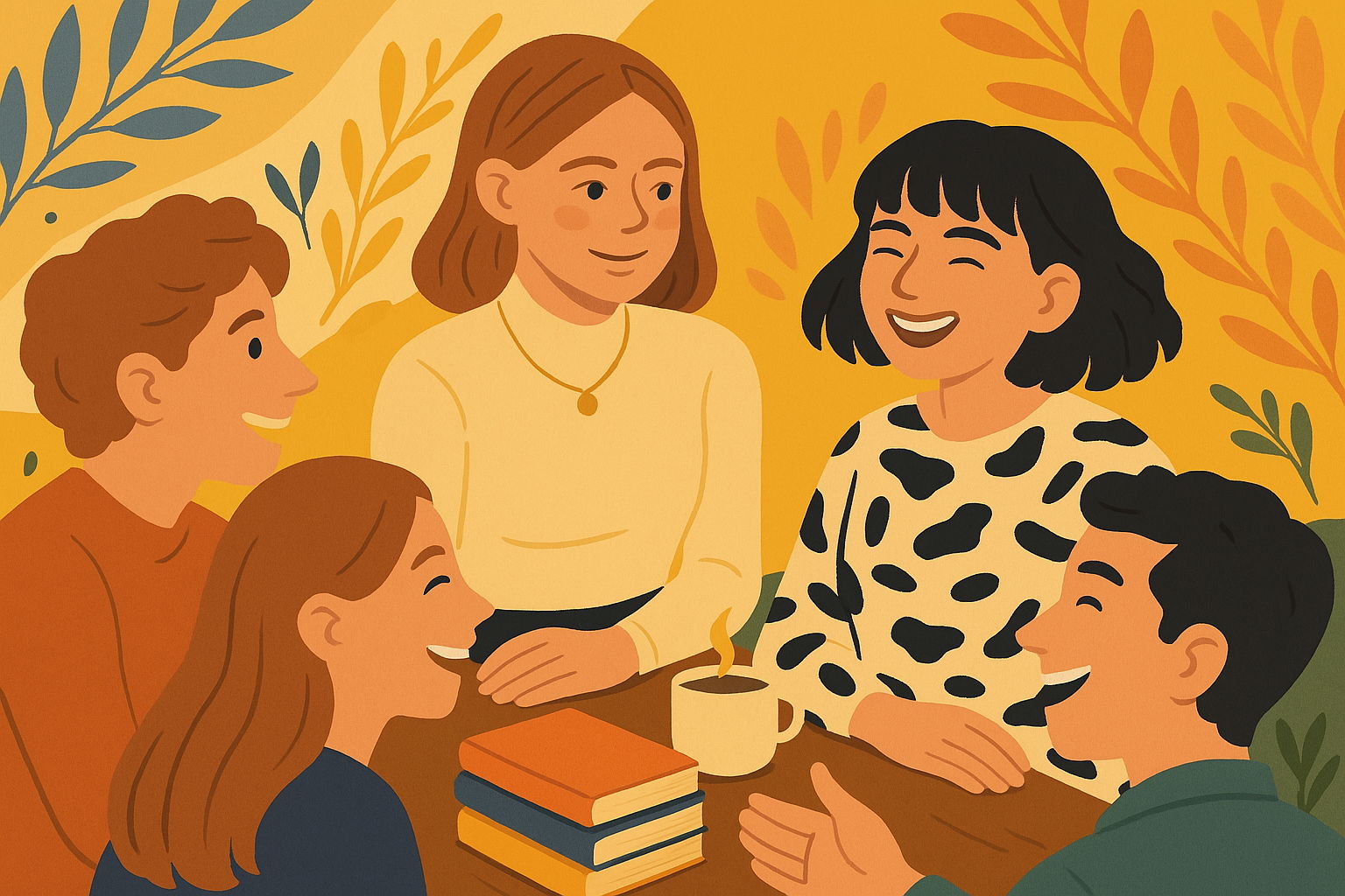 Книгообмен в кофейне