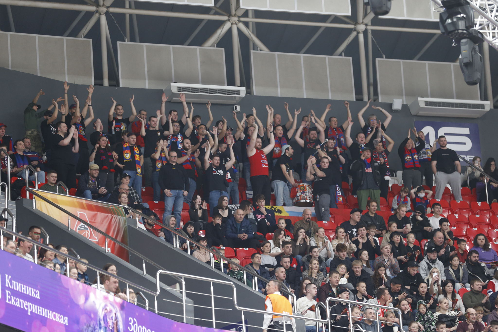 Выезд на матч "Локомотив-Кубань" ЦСКА