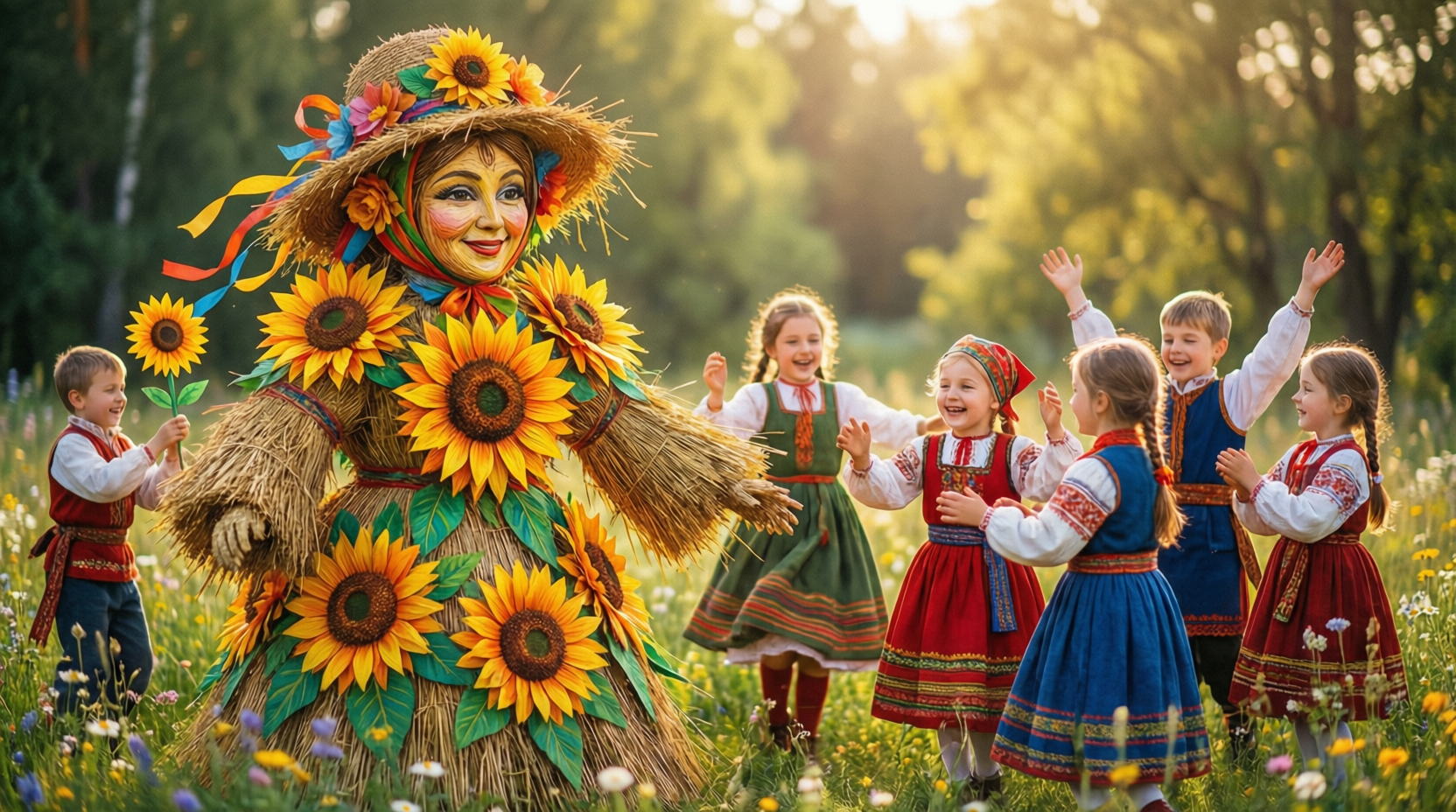 Праздник Масленицы для детей 4,5 8 лет