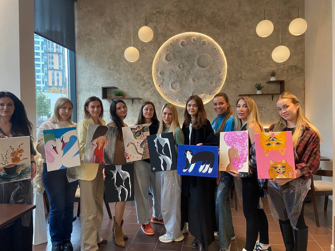 Мастер-класс по живописи "Картина за 3 часа"