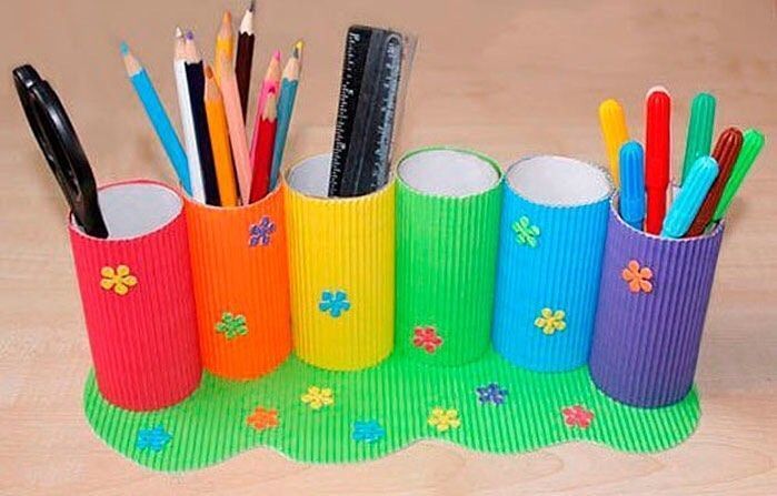 Мастерим и декорируем карандашницу