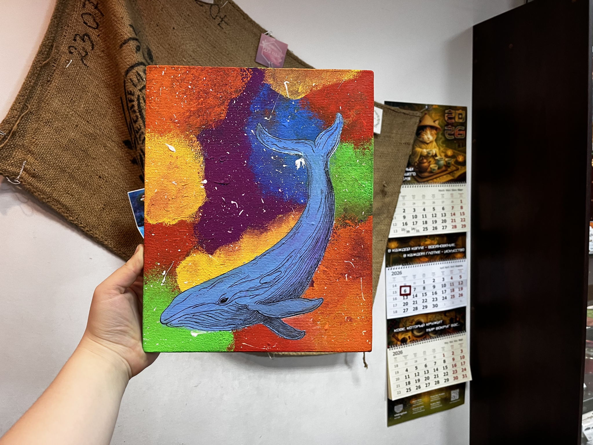 Мастер-класс "Картина акриловыми красками" (6+)