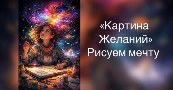 Мастер-класс по рисованию «Картина Желаний»