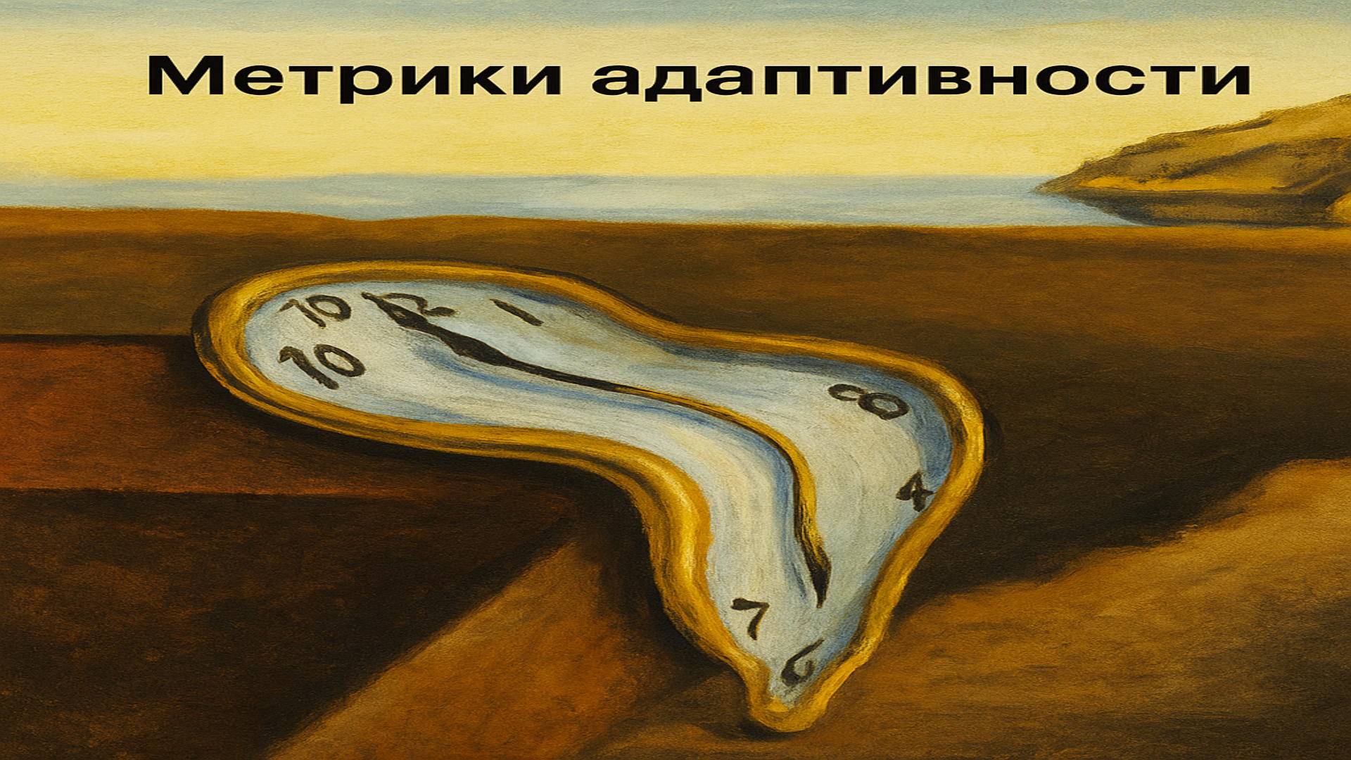 Митап на тему "Метрики адаптивности"