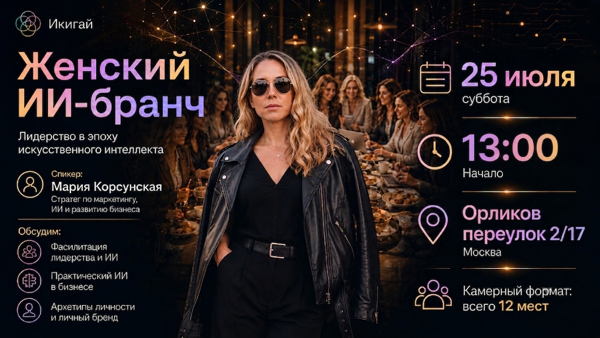Женская ИИ-встреча: Лидерство в эпоху искусственного интеллекта