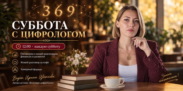Суббота с Цифрологом Ириной встреча за кофе в Санкт-Петербурге