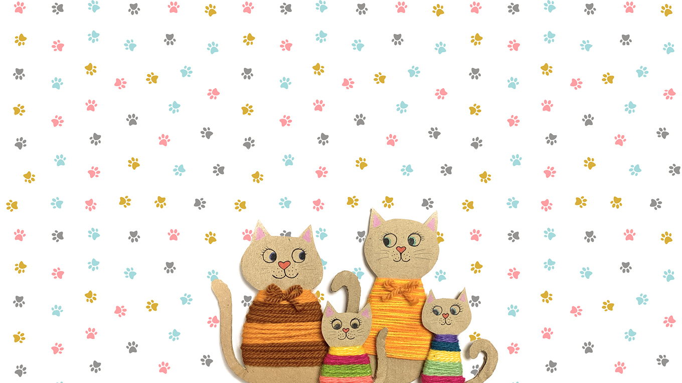 Мастер-класс "ПрОДЕЛКИ. Шерстяные котята"