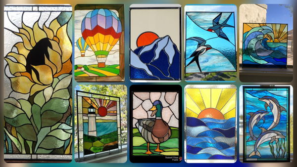 Мастер-класс "Панно в технике витражной росписи" (6+)