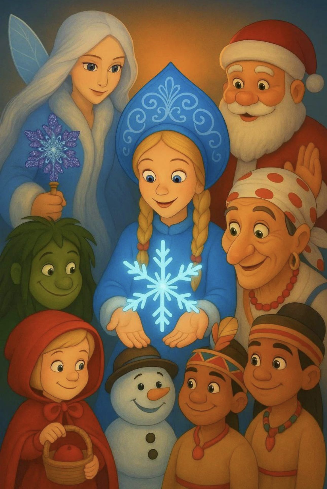 Спектакль «Заколдованная снежинка!» от Театральной студии «Яркое пламя»