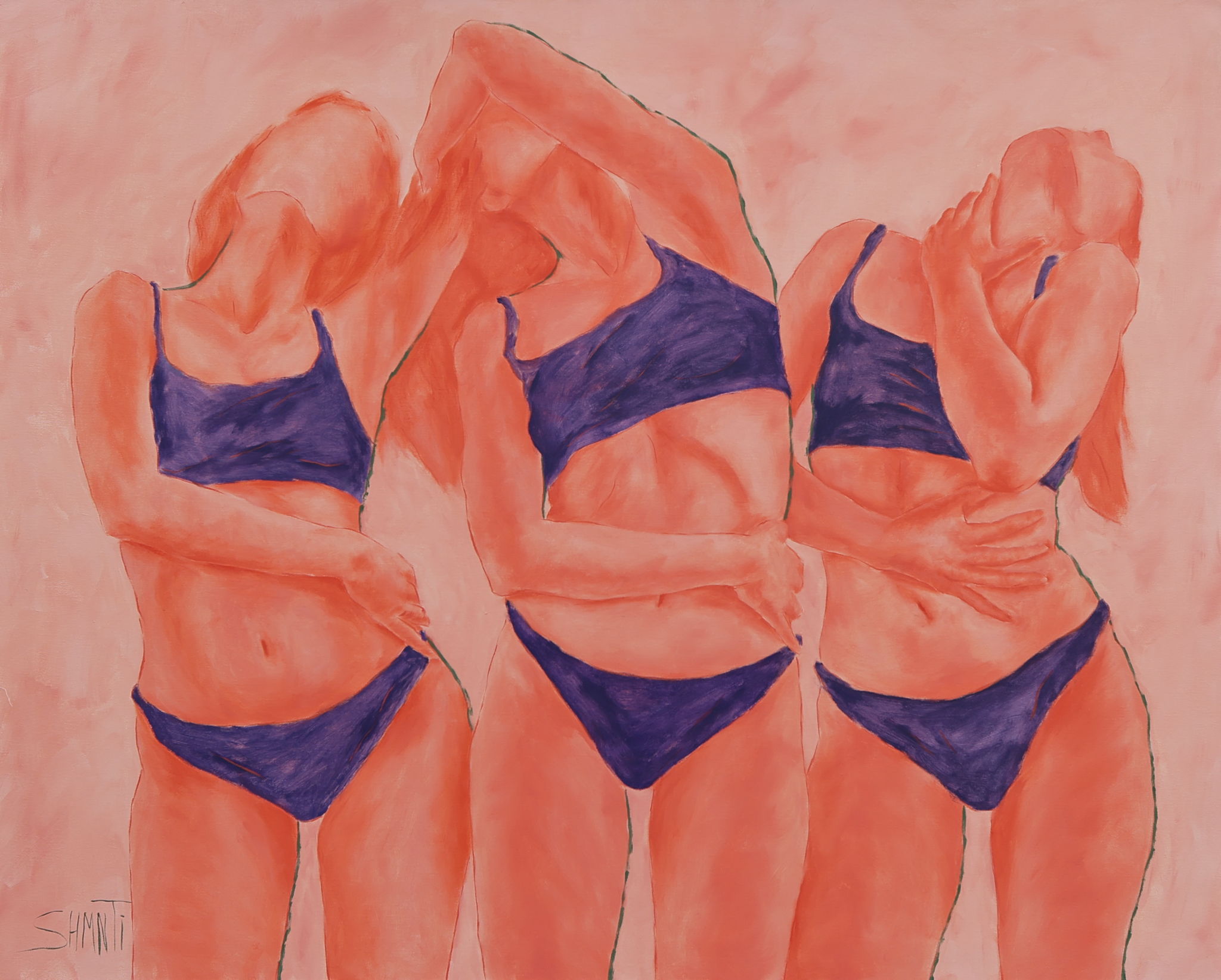 Персональная выставка художницы Shomina Ti «Обнажая цвет». Вернисаж