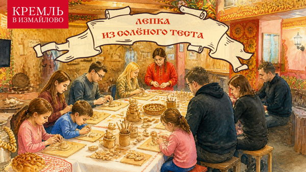 Мастер-класс по лепке из солёного теста