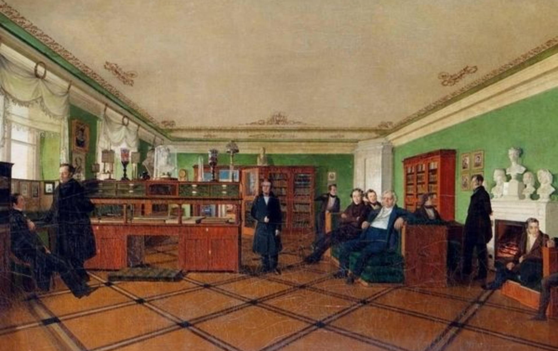 Лекция «История салонов с начала XVIII века и до начала XIX века»