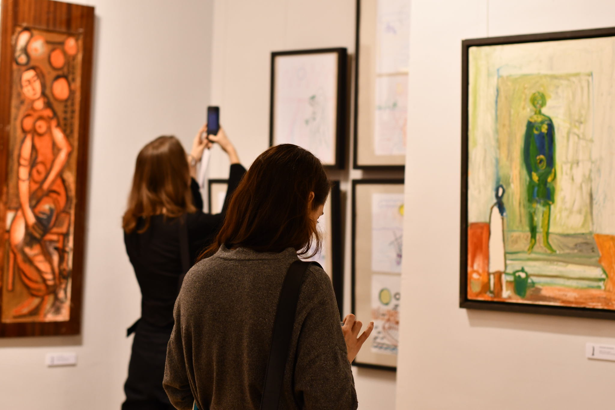 Арт-медиации по выставке "Геннадий Устюгов. Букварь жизни”