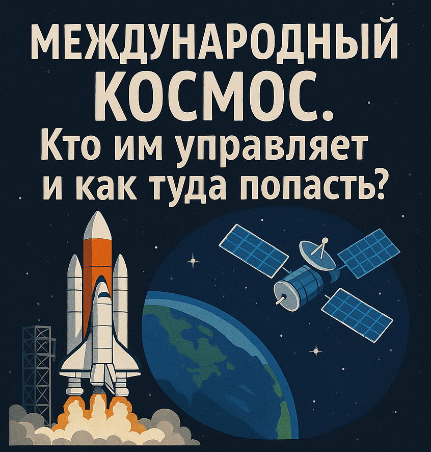 Лекция "Международный космос. Кто им управляет и как туда попасть?"
