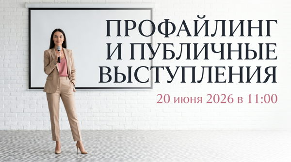 Практический тренинг "Профайлинг и публичные выступления"