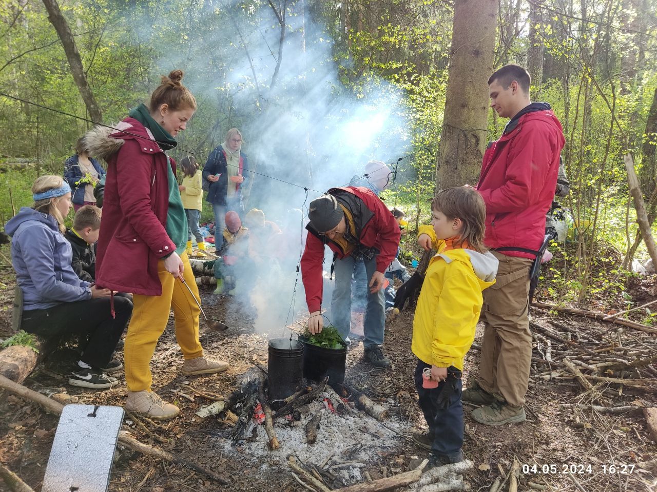 Поход "Тайны леса. Весна" для детей 7-14 лет. Битцевский лесопарк. Инструктор Никита Юрченко