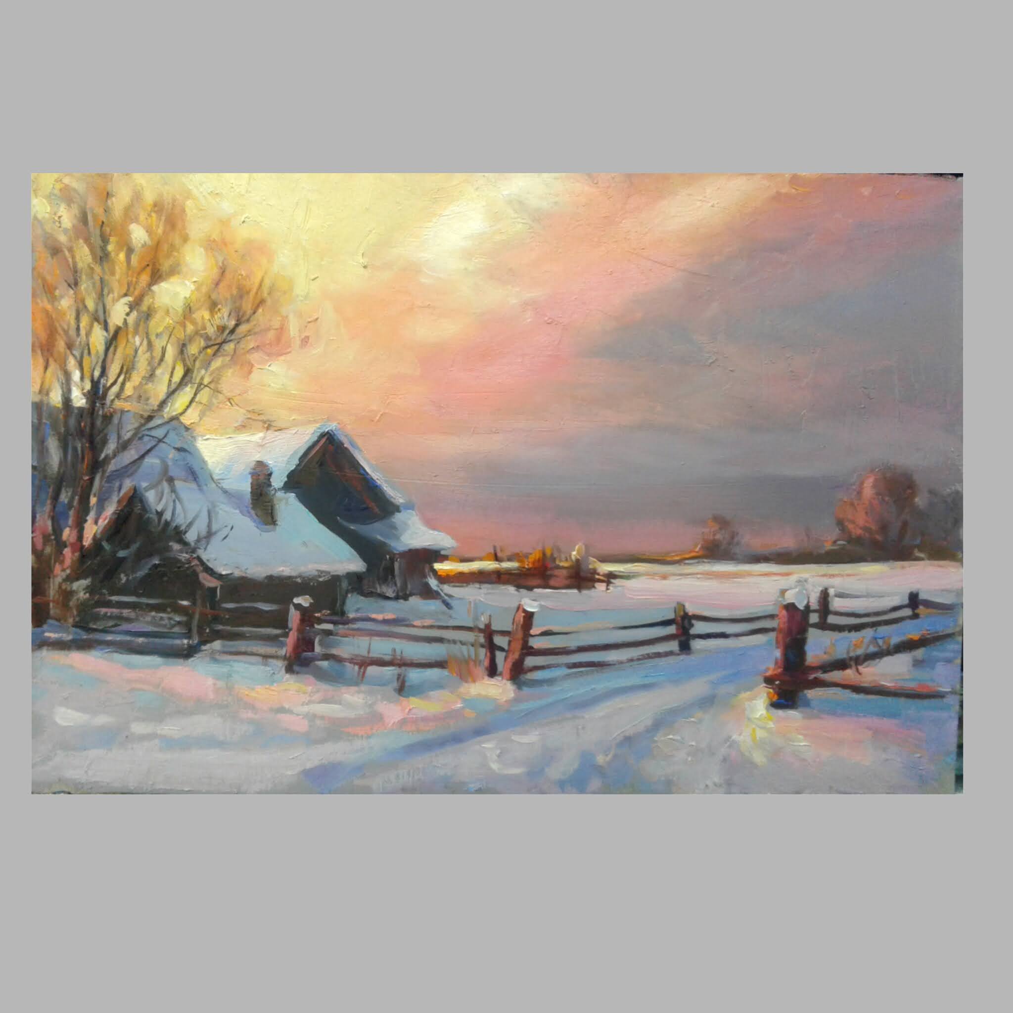 Мастер-класс по живописи маслом с Юлией Репиной