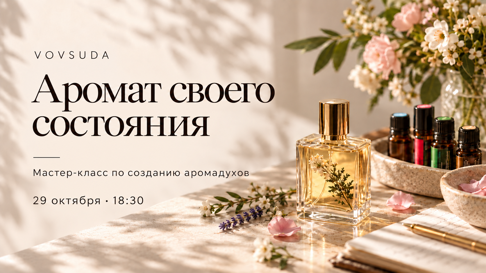 Ресурный аромат — мастер-класс по созданию аромадухов