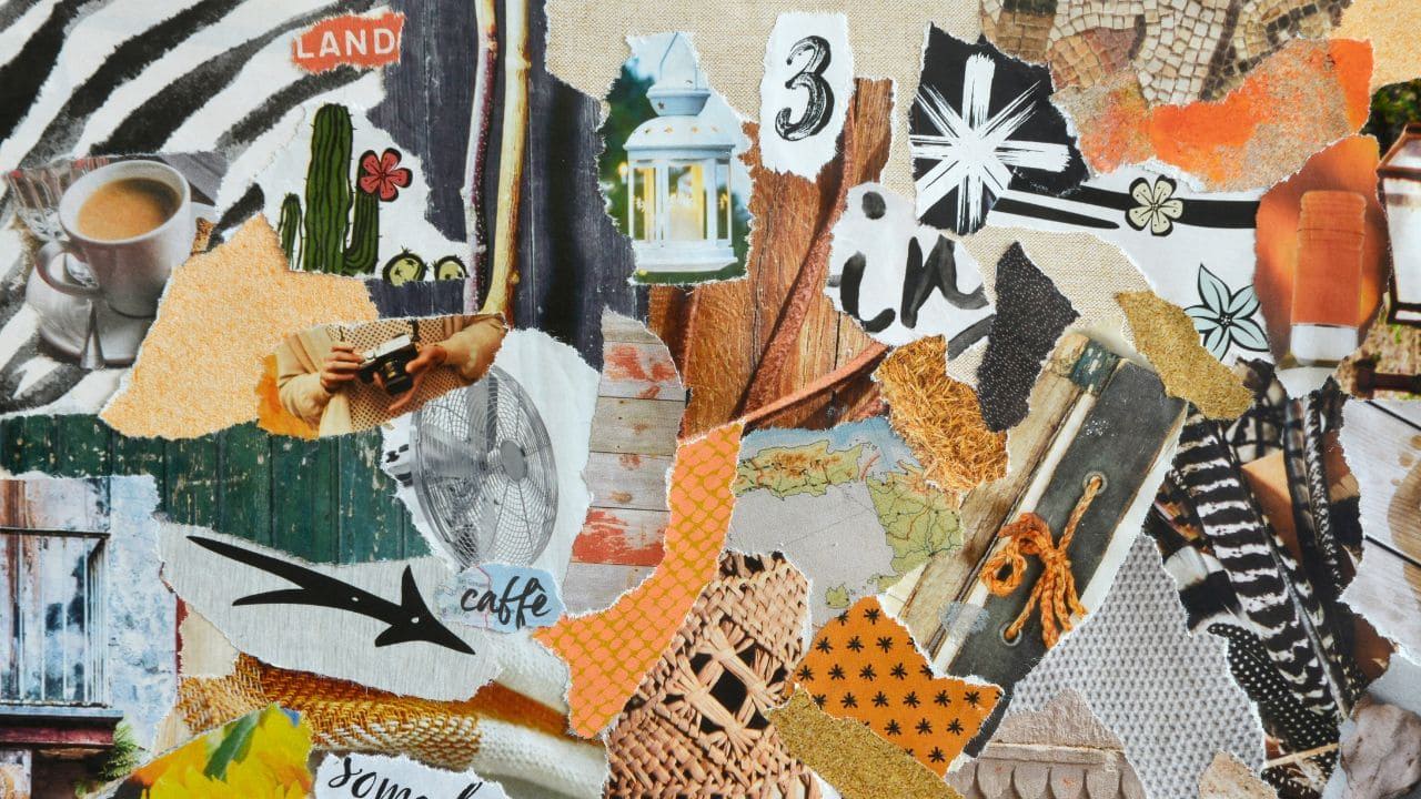 Коллажная мастерская на английском