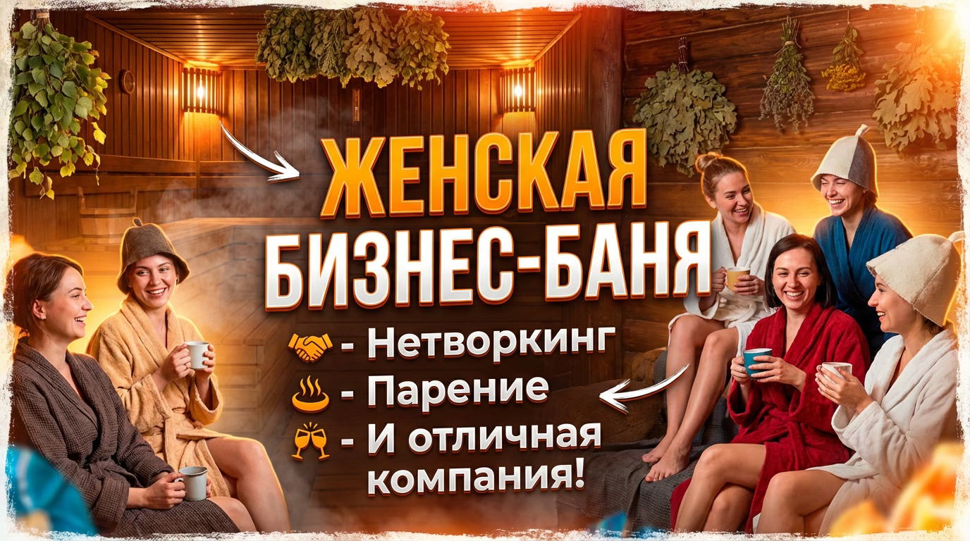 ЖЕНСКАЯ БИЗНЕС БАНЯ