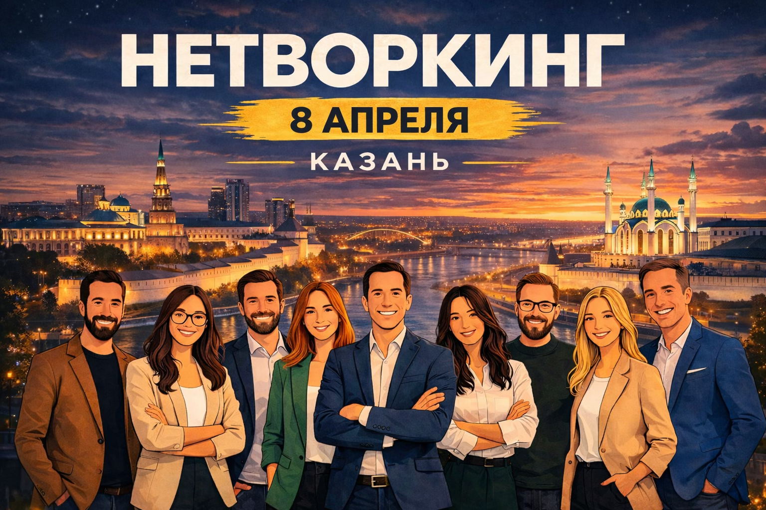 Нетворкинг в Казани от "Бизнес Факт"