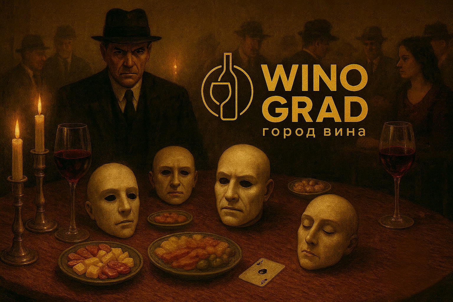 Тайна, интрига и бокал Просекко играем в «Мафию» в вином клубе «Вино Град»