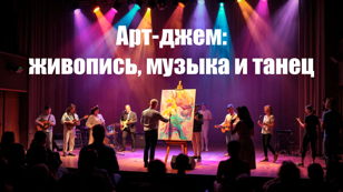 Арт-джем: живопись, музыка и танец