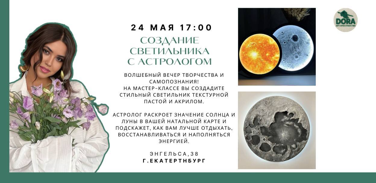 Мастер-класс Создание светильника с астрологом