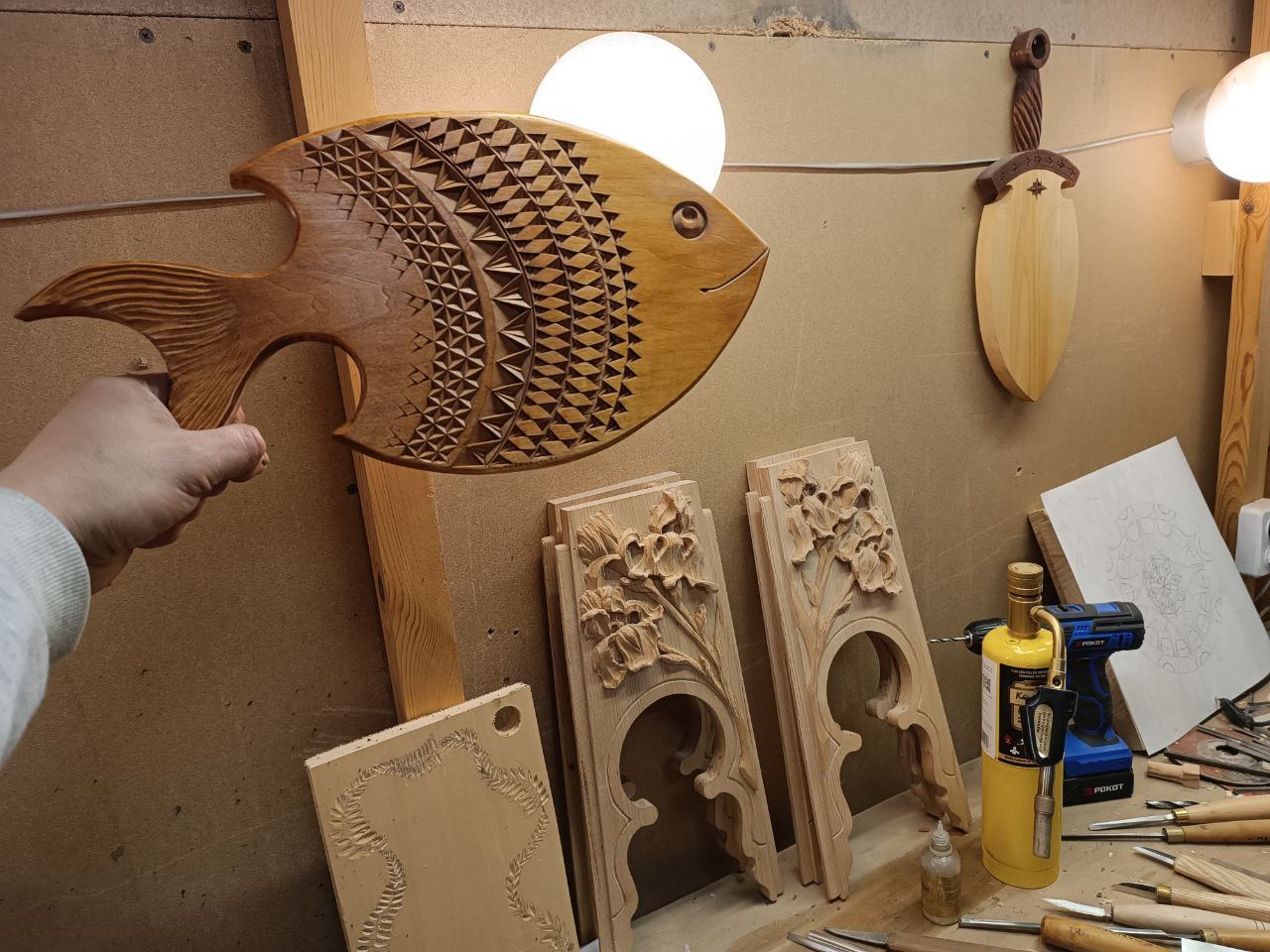 Резьба по дереву. Мастер-класс для взрослых