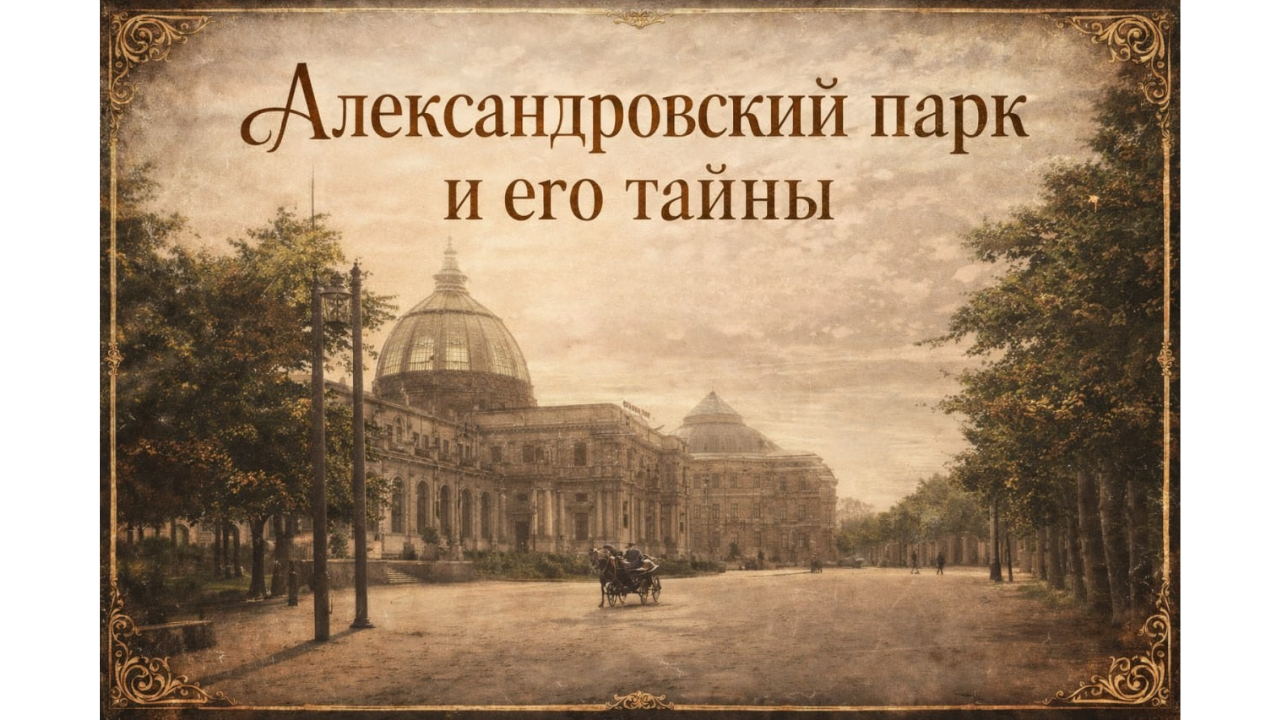 Бесплатная экскурсия «Александровский парк и его тайны»