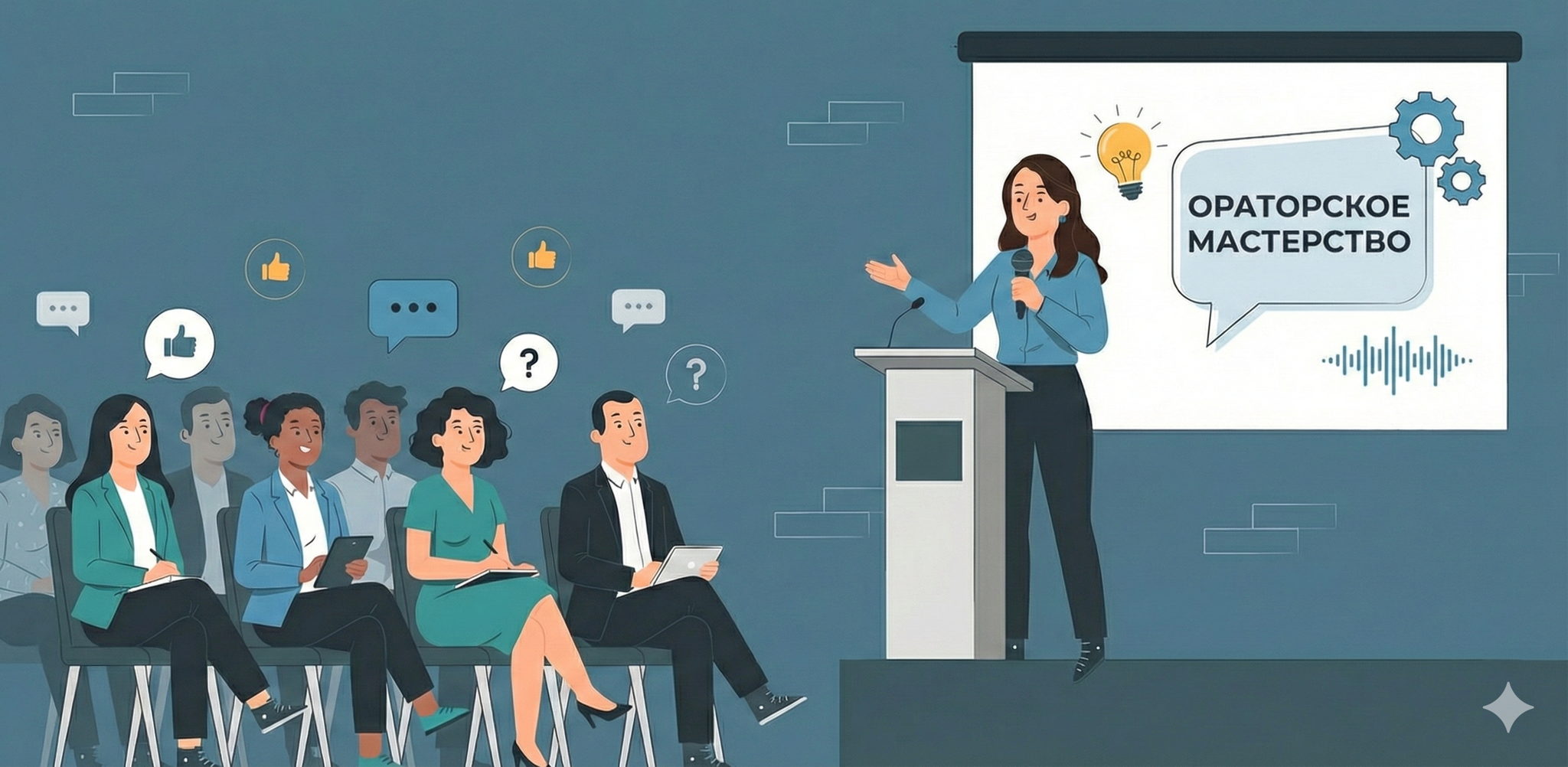 Мастер-класс по ораторскому искусству