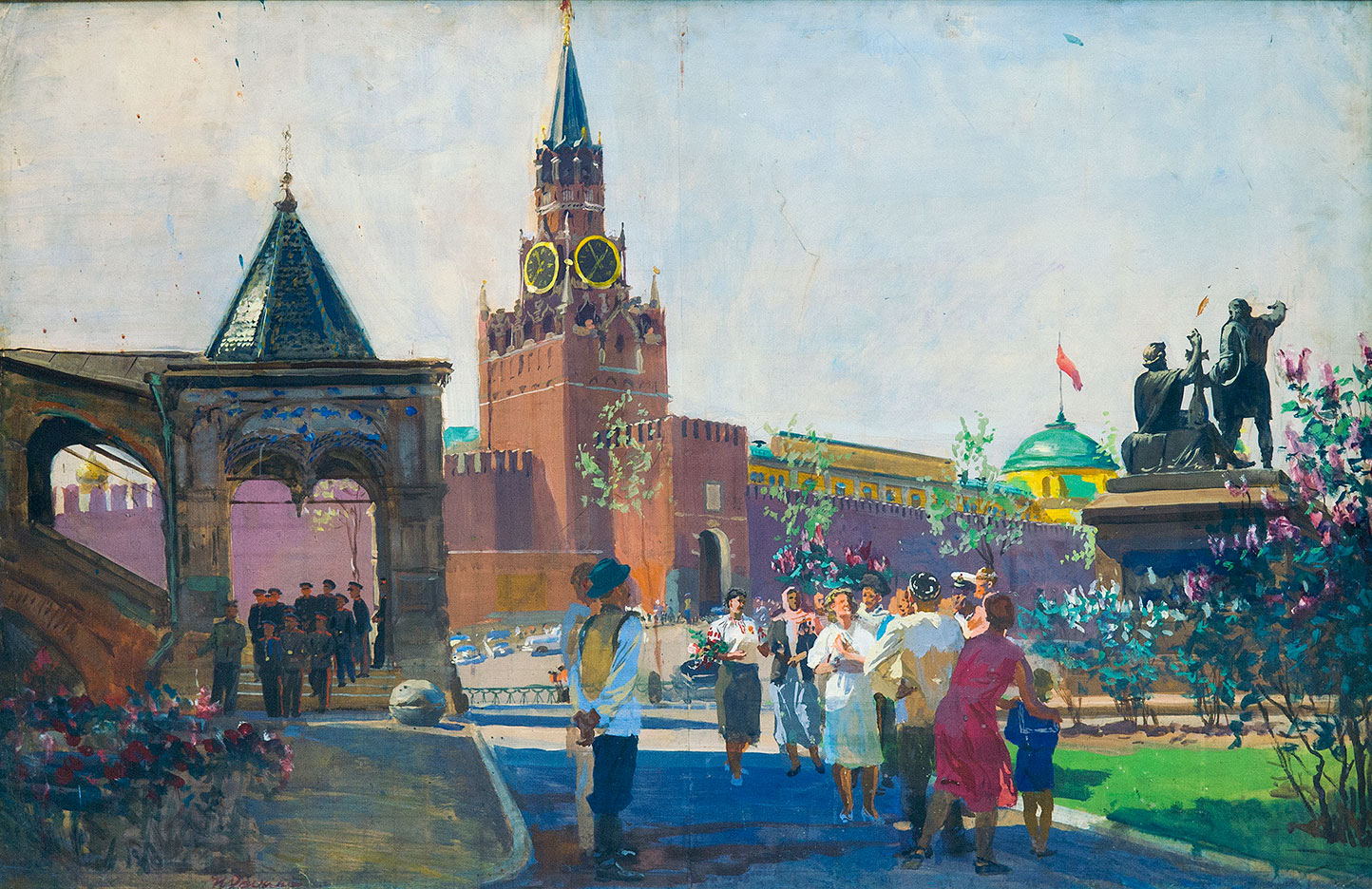 Лекция «XX век — Метаморфозы столицы: Москва от авангарда до соцреализма и оттепели и как отразился быт в искусстве»