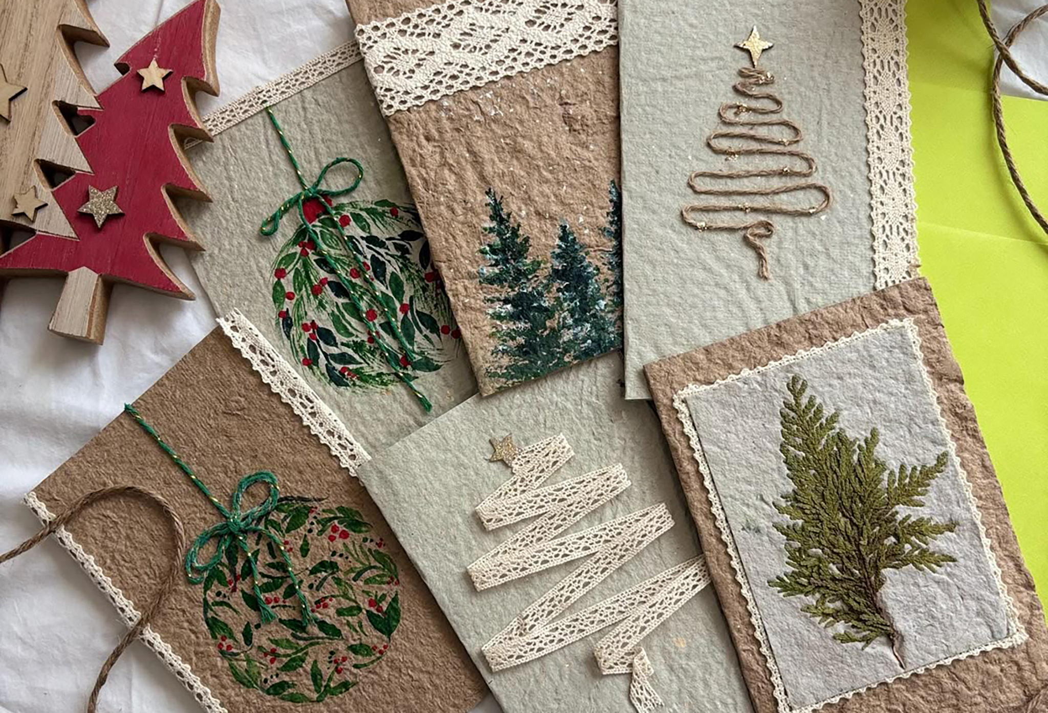 Мастер-класс на Новогодней ярмарке в ТИАМе