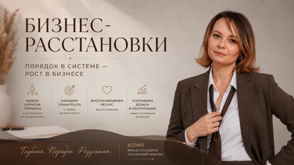 РАССТАНОВКИ ДЛЯ БИЗНЕСА