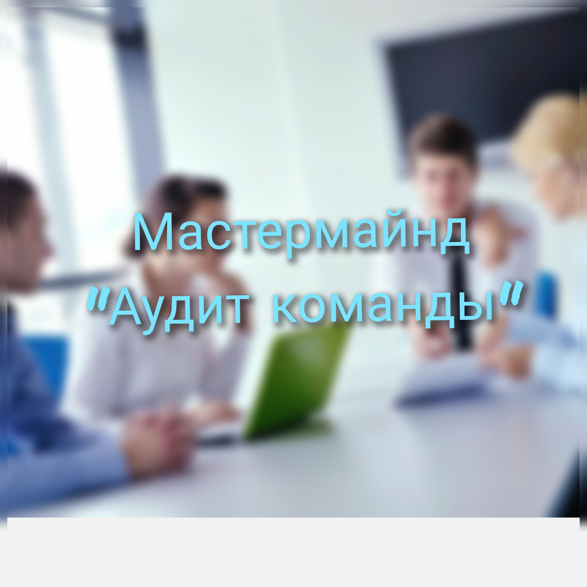 Мастермайнд "Аудит команды"