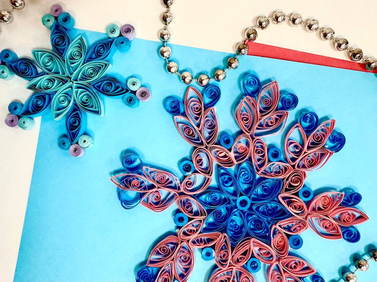 Мастер-класс по квиллингу "Моя снежинка"