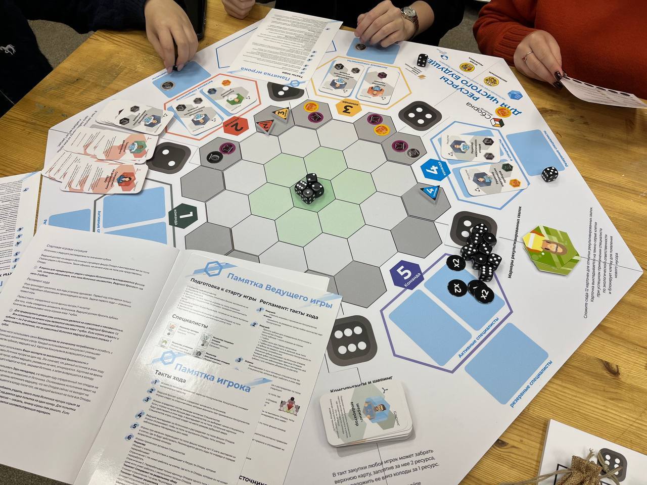 Настольная экоигра "Ресурсы для чистого будущего" (13+)