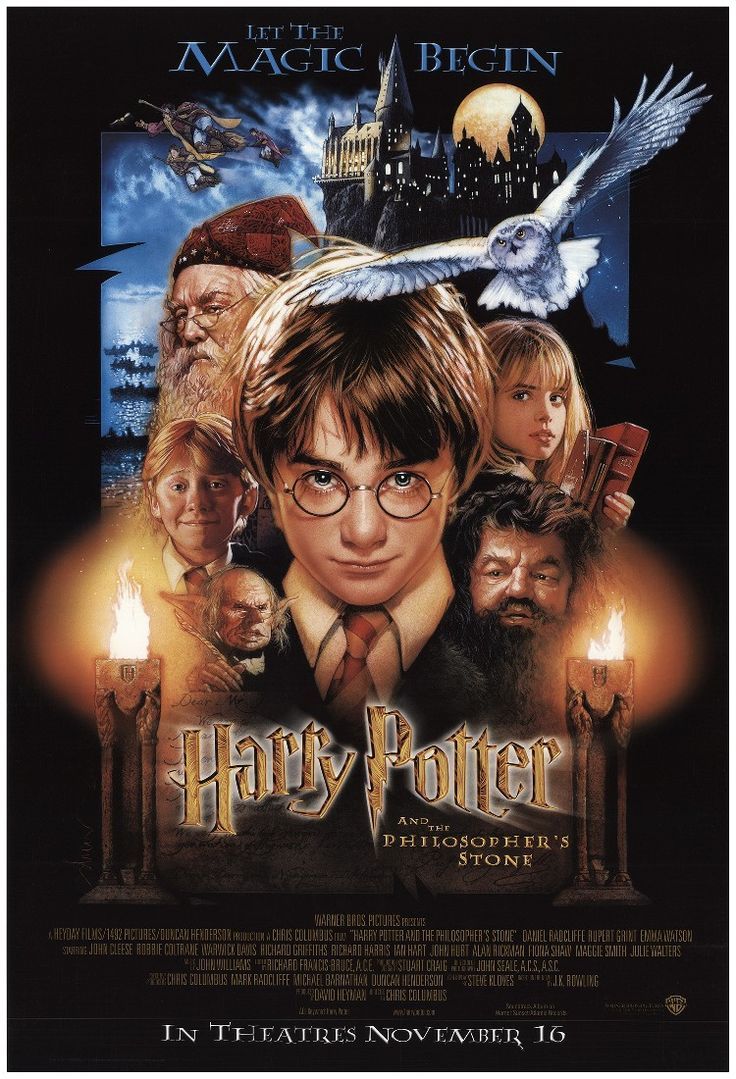 Показ кино в оригинале Harry Potter and the Philosopher's Stone