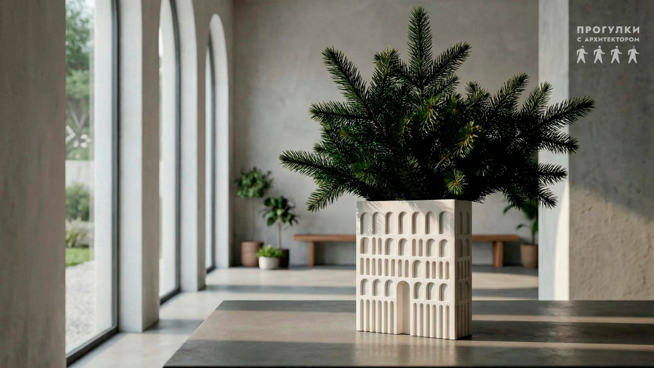 ❄️ Мастер-класс: керамическая ваза, вдохновленная ЖК Brodsky