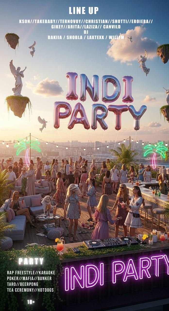 INDI PARTY | Summer Sky Edition