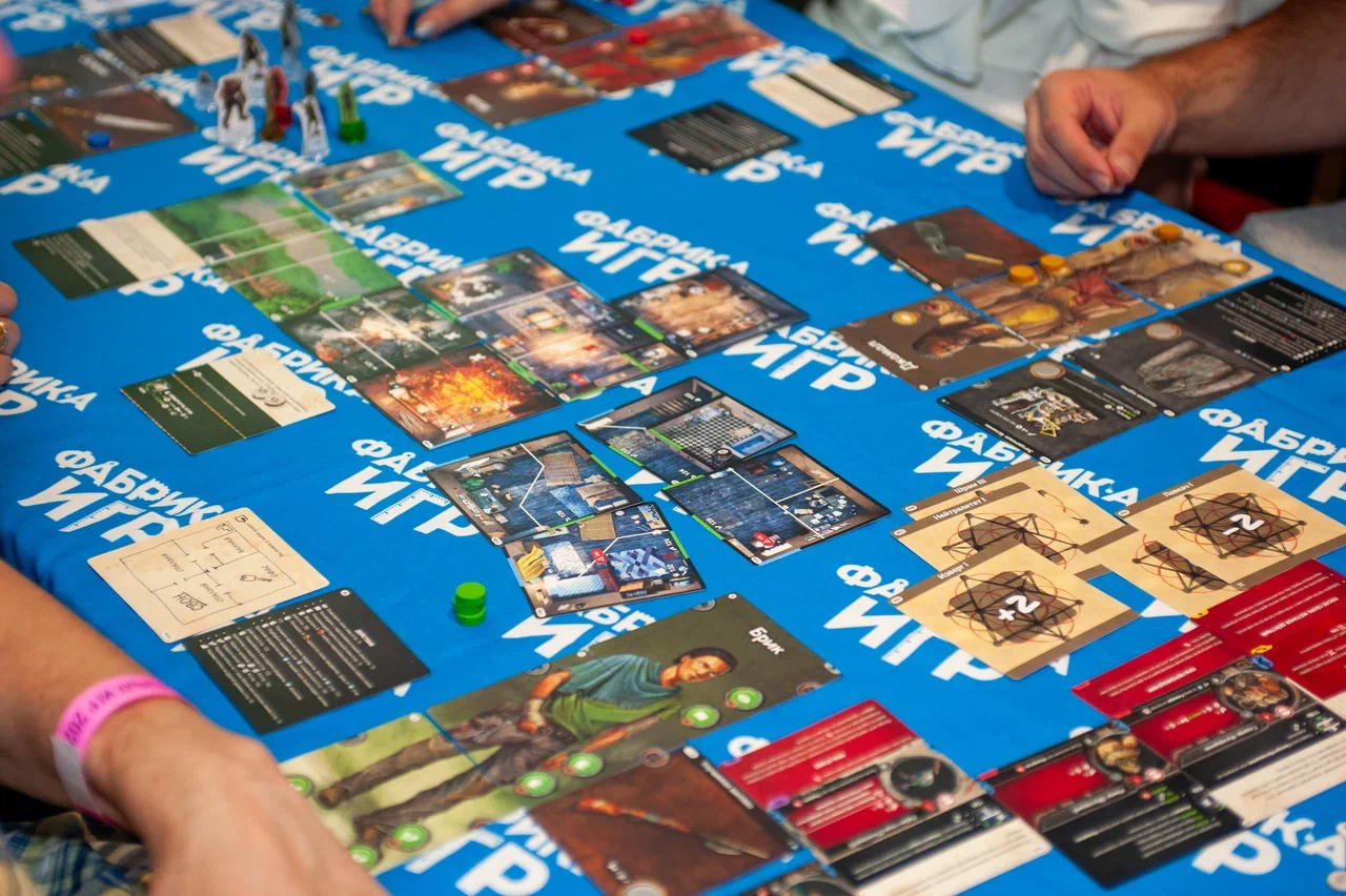 Фестиваль настольных игр издательства "Фабрика игр"