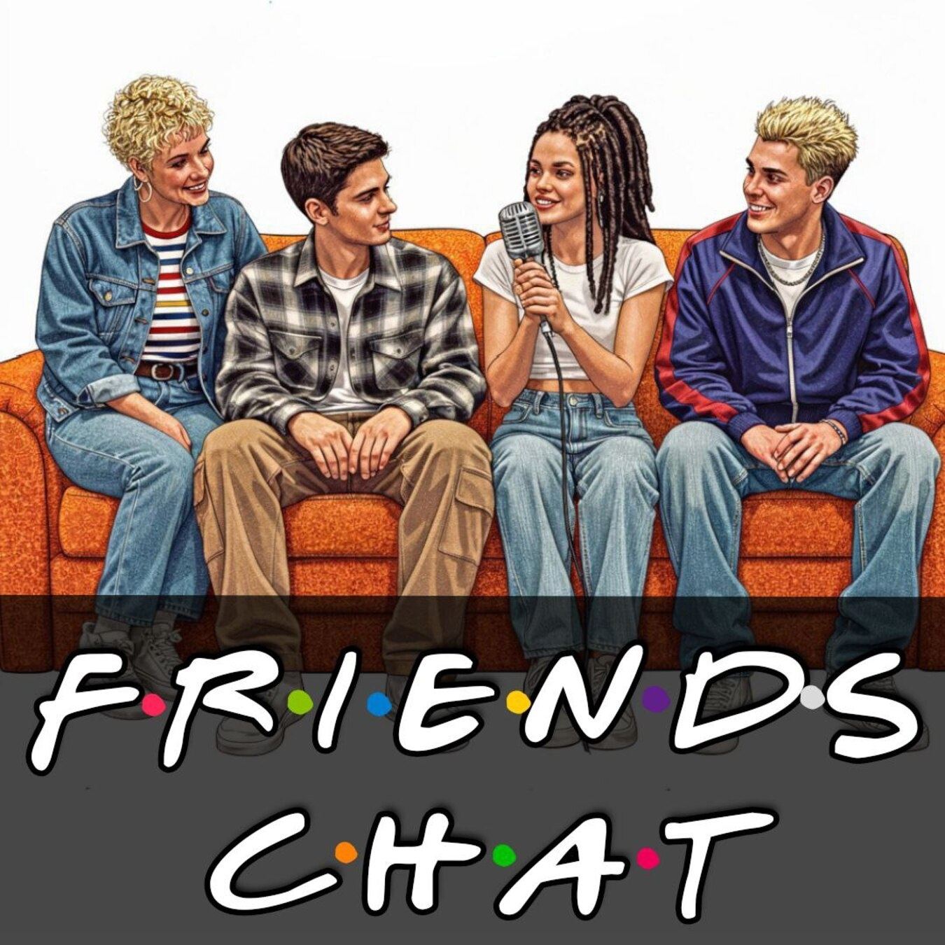 Friends chat