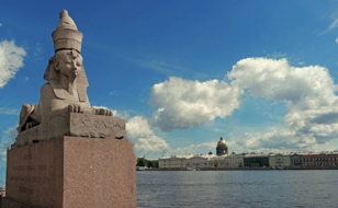 Сфинксы над Невой. Взгляд с Нила