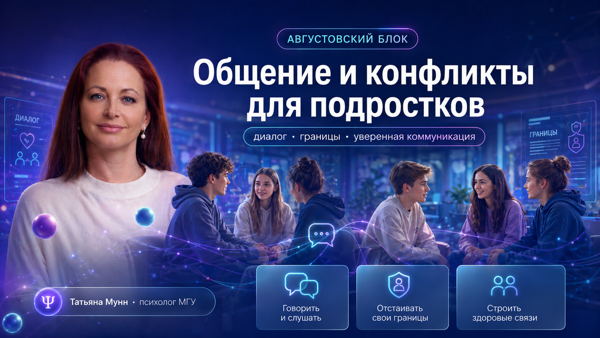 Коммуникация и профилактика конфликтов у подростков: социально-образовательная программа
