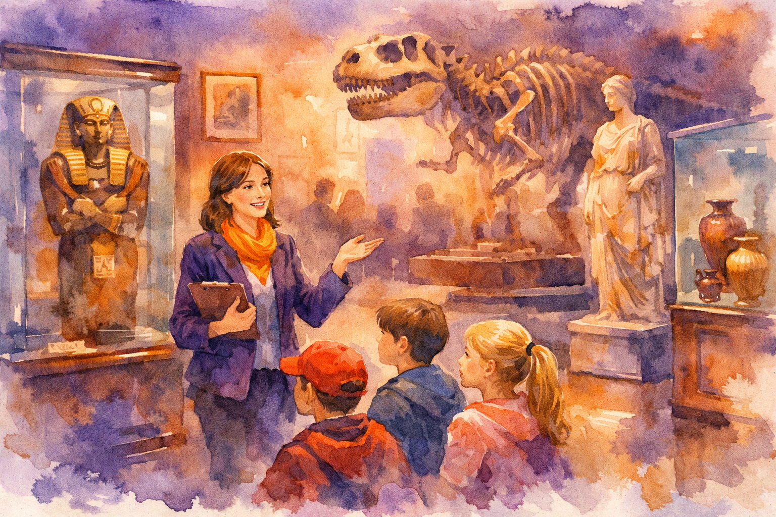 Мастер-класс «Музейный сотрудник»