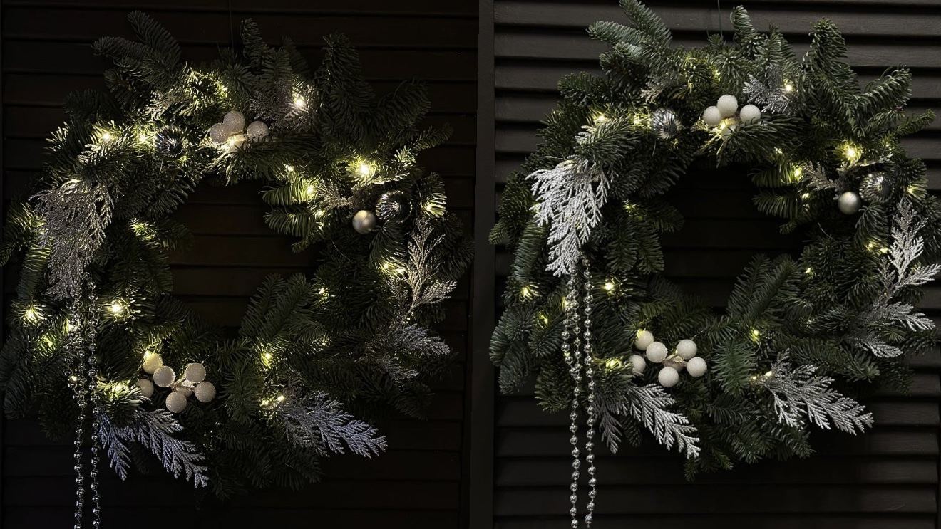 Мастер-класс по плетению Новогодних венков