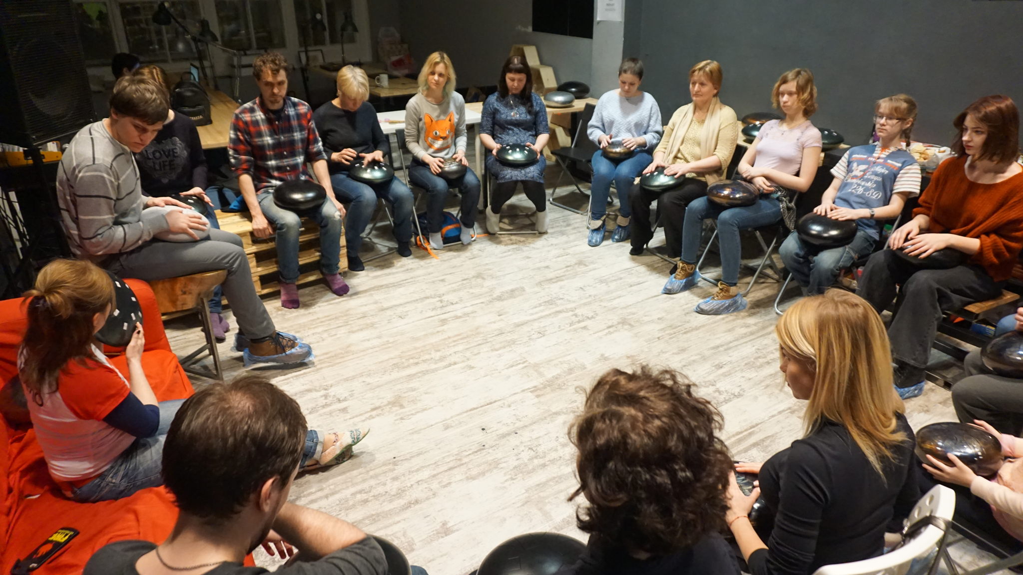 Открытый урок по знакомству с глюкофоном